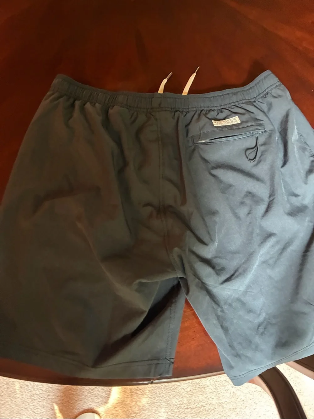 Fair harbor Men's Drawstring Casual Shorts in Navy Blue